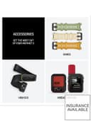 Garmin Instinct 3 45mm Solar Rugged GPS Smartwatch with LED Flashlight - Sunburst/Grey thumbnail 6