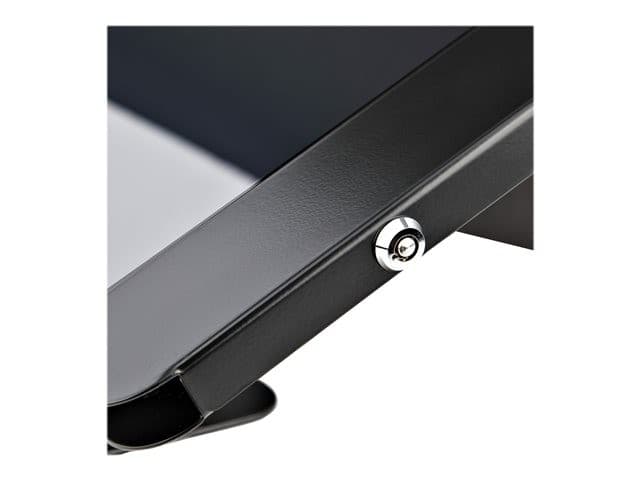 StarTech SECTBLTPOS2 Secure Tablet Stand - Lockable Anti-Theft Enclosure for Tablets up to 10.5", VESA 100x100mm, Black - Image 8