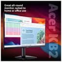 Acer KB272 P0bi 27 Inch Full HD 144Hz VA FreeSync Gaming Monitor - Black thumbnail 2