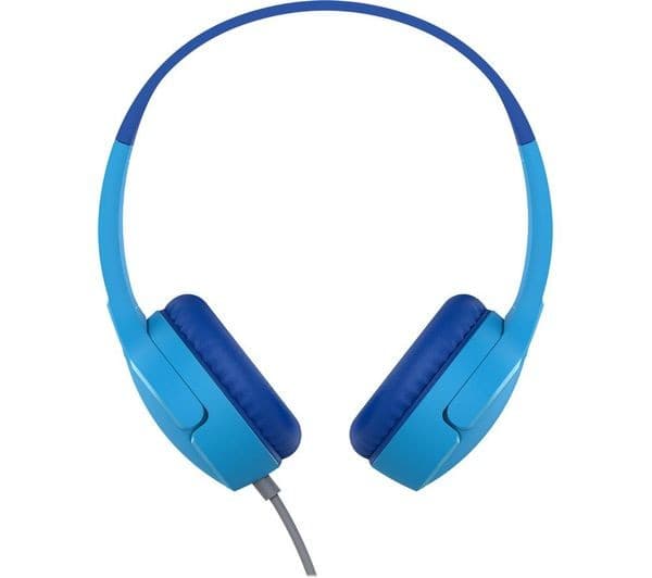 Belkin SoundForm Mini Kids Wired On-Ear Headphones - Blue