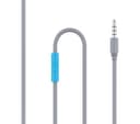 Belkin SoundForm Mini Kids Wired On-Ear Headphones - Blue thumbnail 2
