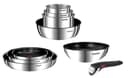 Tefal Ingenio Emotion L897SA74 10 Piece Stainless Steel Cookware Set thumbnail 2