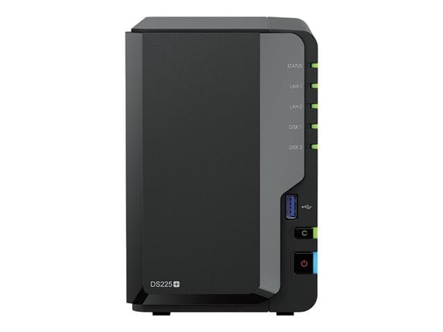 Synology DiskStation DS225+ 2-Bay NAS Server 2GB RAM (Diskless) - Image 2