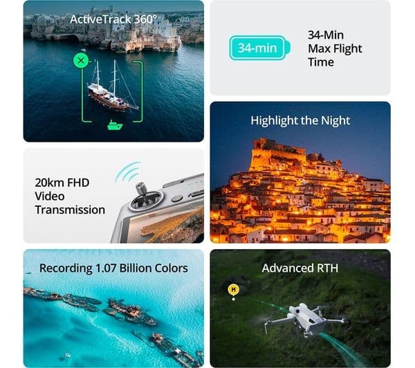 DJI Mini 4 Pro Drone Fly More Combo with RC 2 Controller - Grey - Image 6