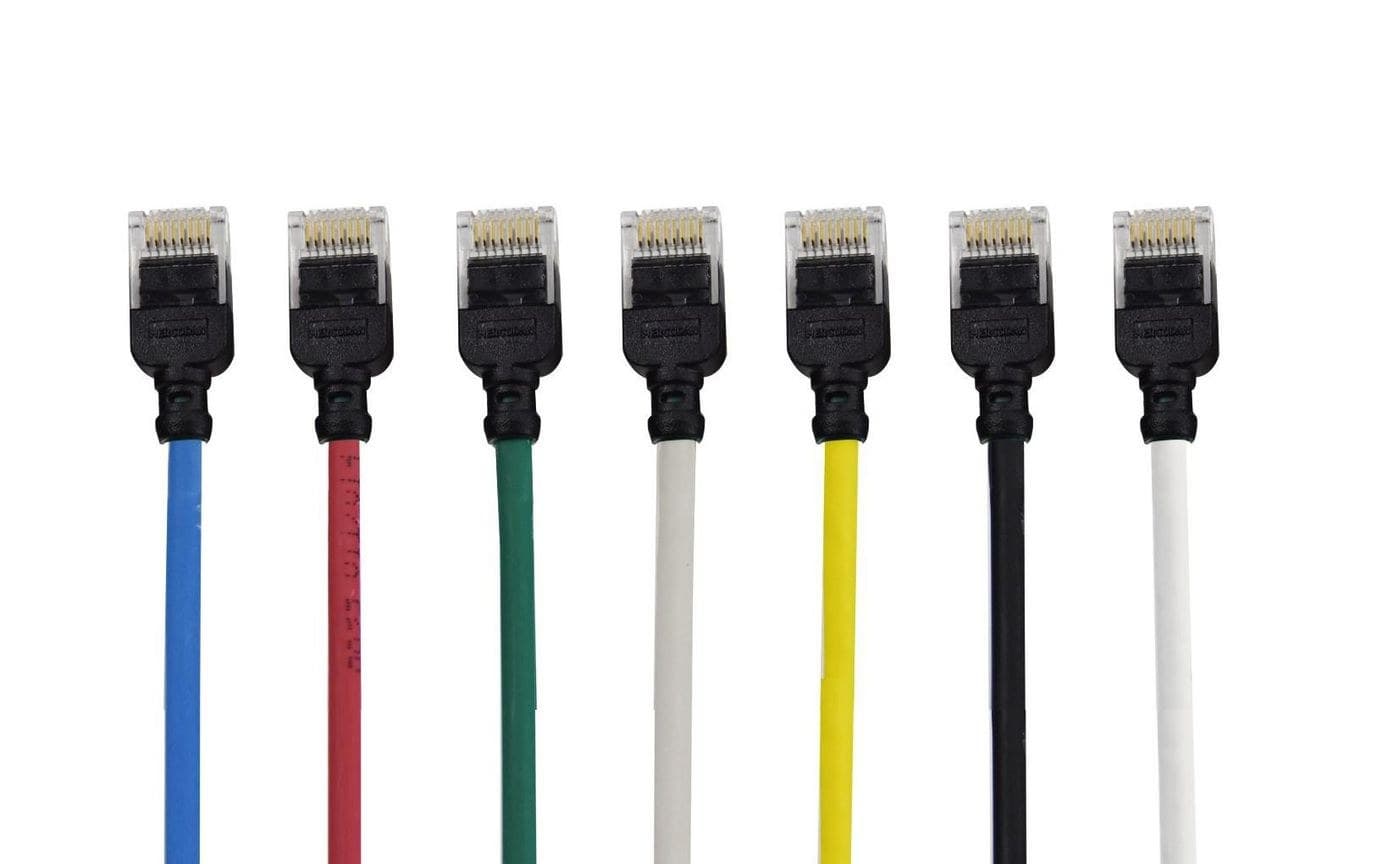 KAT6A SLIM UTP 0.25m Patch