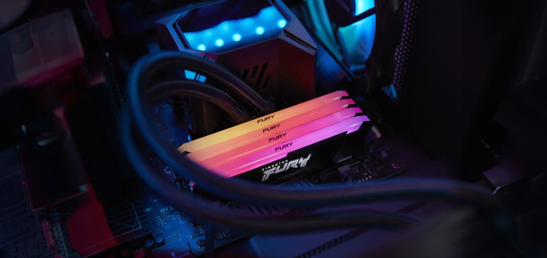 Kingston FURY Beast RGB KF436C17BB2AK2/16 16GB (2 x 8GB) DDR4 3600MT/s CL17 DIMM (Kit of 2) Desktop RAM - Image 4