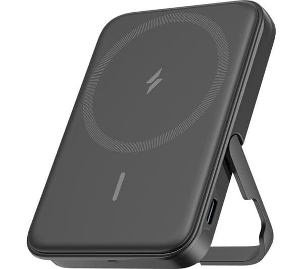Anker 322 MagGo A1618G11 5000mAh 7.5W Magnetic Wireless Power Bank with Foldable Stand Black - Image 1