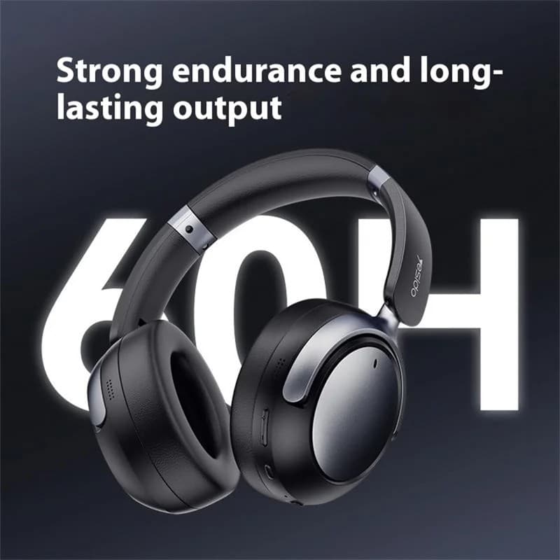 YESIDO EP07 Wireless Over-Ear Headphones with Hybrid ANC Noise Cancellation, Bluetooth Connectivity – Black - Image 4