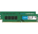 CRUCIAL 16 GB 3200 MHz DDR4 Memory Kit - 8 GB x 2 thumbnail 1