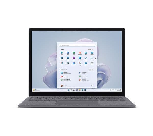Microsoft Surface Laptop 5 13.5" Intel Core i5 8GB / 512GB - Platinum - Image 1