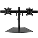 StarTech.com Dual-Monitor Stand - Horizontal - Black thumbnail 1