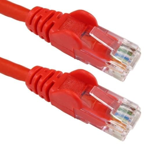 Cables Direct 1m CAT6 LSOH Patch Cable (Red) - Image 2