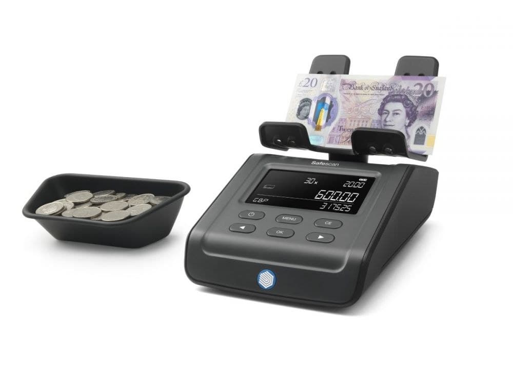 Safescan 6165 G3 Money Counting Scale for Coins and Notes - Image 1