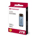 Transcend ESD300 Portable SSD USB Type-C 2TB - Sky Blue thumbnail 5