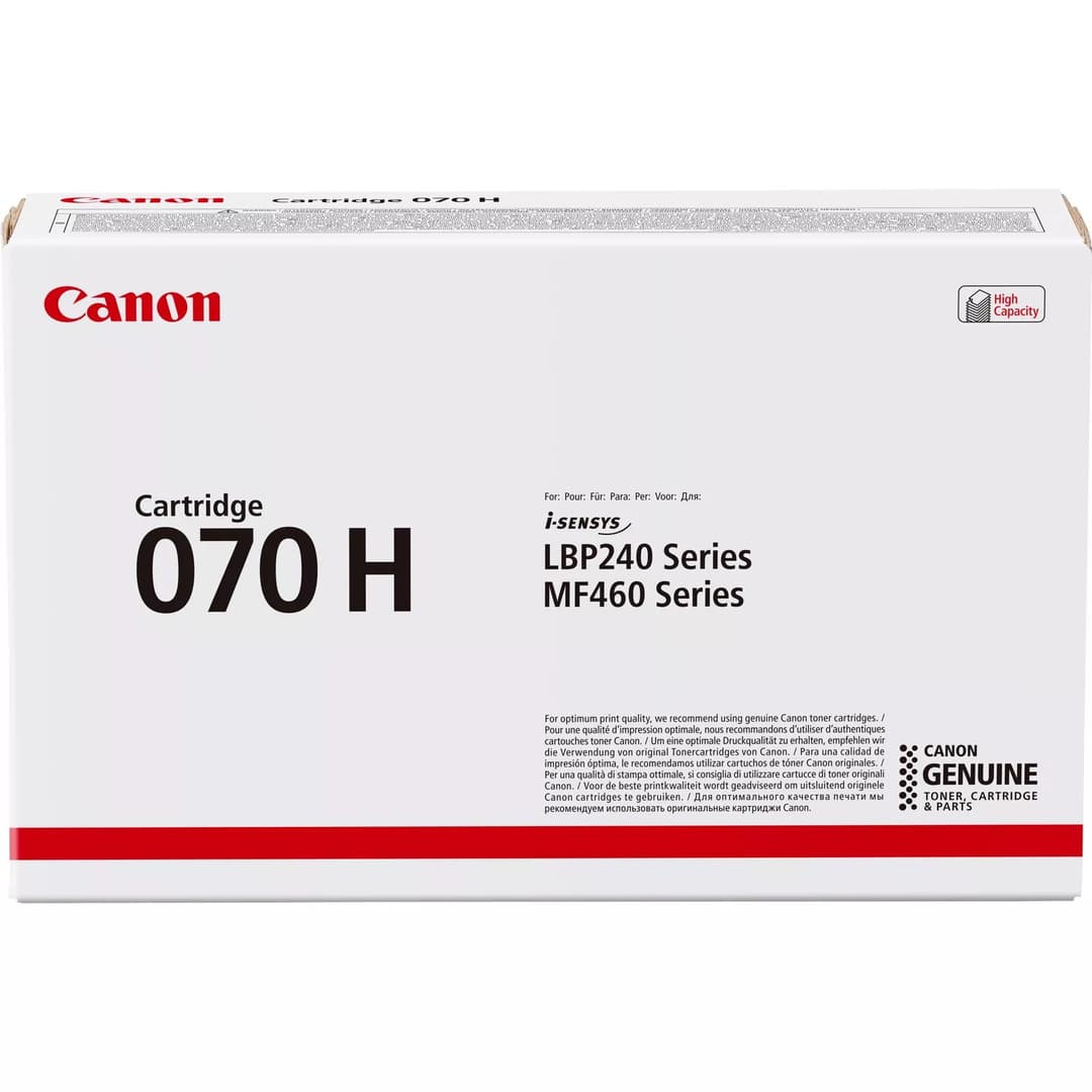 Canon 070H High Capacity toner cartridge 1 pc(s) Original Black - Image 1