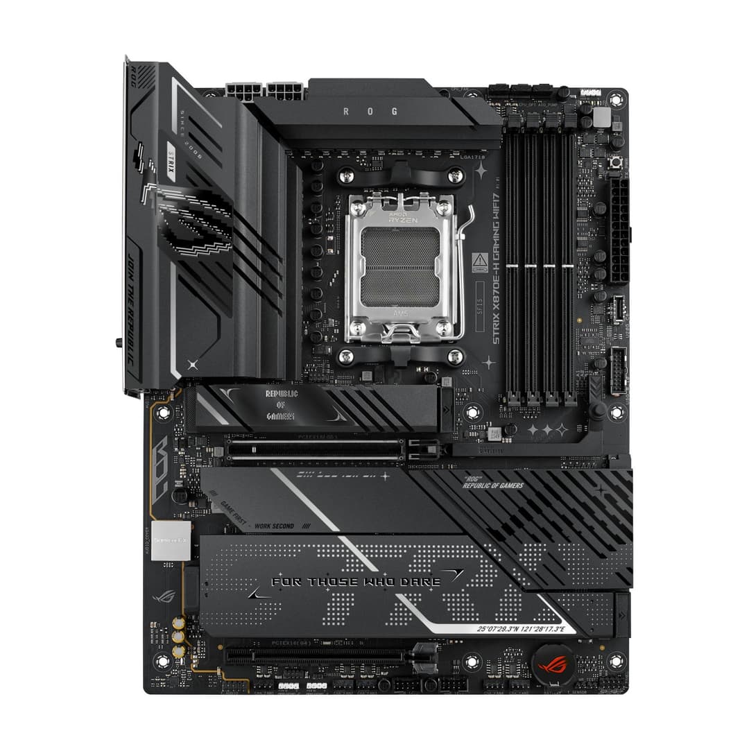 ASUS ROG Strix X870E-H Gaming WIFI7 AMD ATX Socket AM5 Motherboard - Image 2