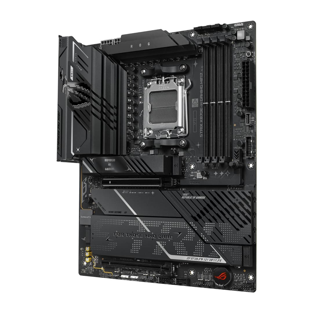 ASUS ROG Strix X870E-H Gaming WIFI7 AMD ATX Socket AM5 Motherboard - Image 4