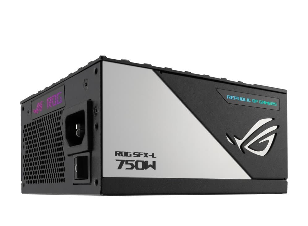 ASUS ROG Loki SFX-L 750W, Fully Modular Power Supply, 80+ Platinum, 120mm PWM ARGB Fan, Aura Sync, ATX 3.0 Compatible, PCIe 5.0 Ready, 10 Year Warranty - 90YE00N4-B0NA00 - Image 6