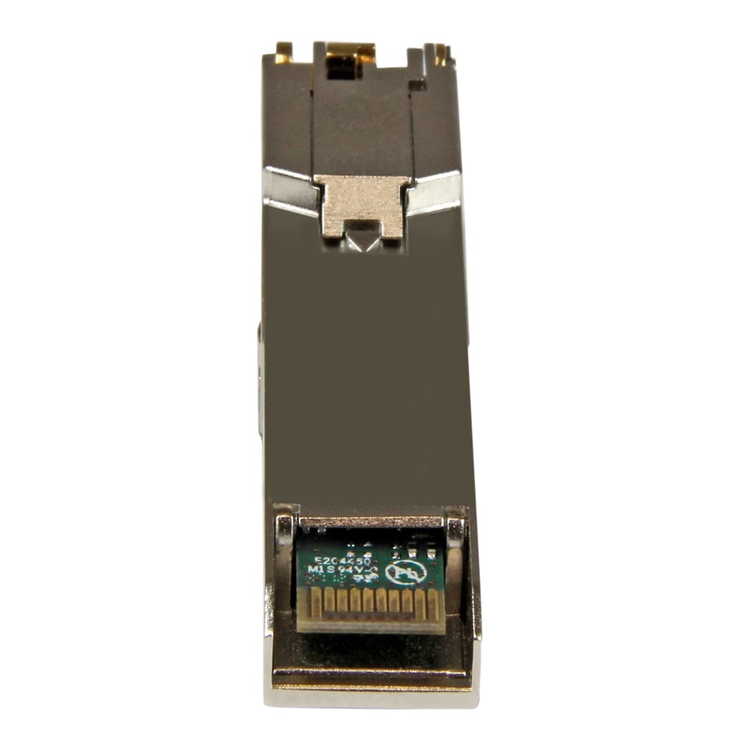 StarTech.com Cisco GLC-T Compatible SFP Transceiver Module - 1000BASE-T~Cisco GLC-T Compatible SFP Module - 1000BASE-T - SFP to RJ45 Cat6/Cat5e - 1GE Gigabit Ethernet SFP - RJ-45 100m - Cisco Firepower, ASR920, IE2000 - Image 4