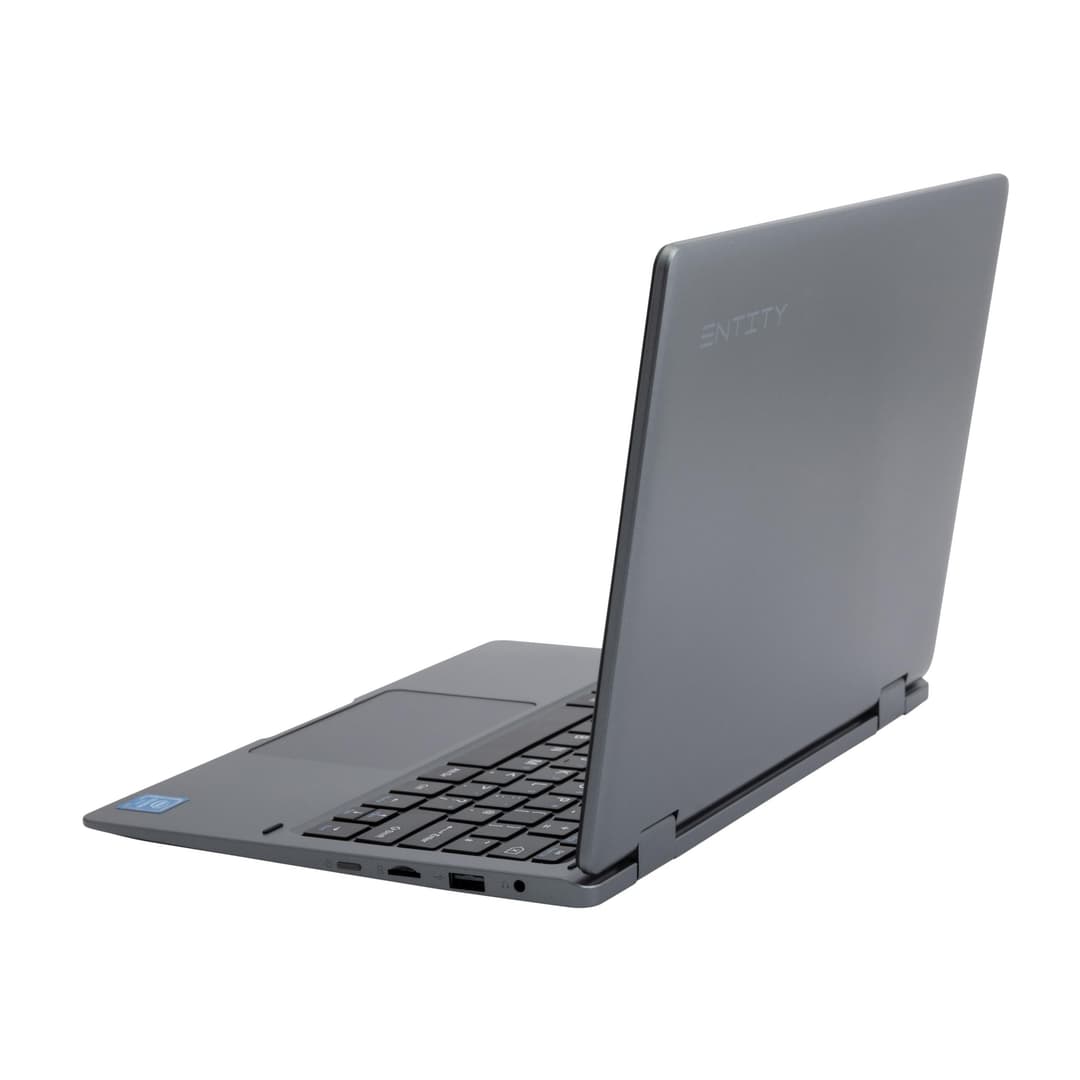 Entity Book 11.6 Targa 2 in 1 Convertible Laptop Touchscreen Tablet Intel Celeron N4020 4GB RAM 128GB eMMC Windows 11 Home - Black - Image 4