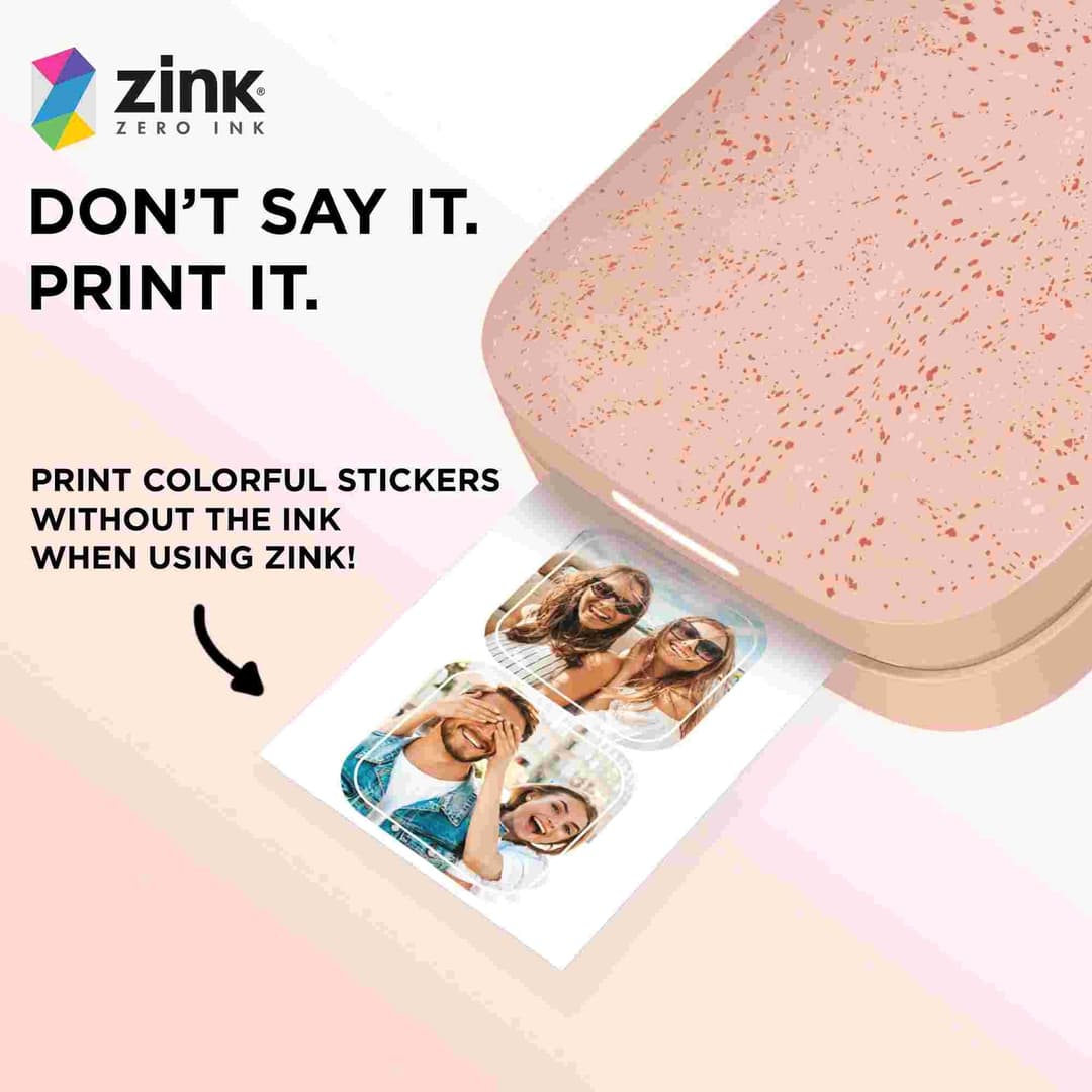 30 Sheets - HP Sprocket Cut Out Sticker Zink Photo Paper 2x3" (60 Stickers) - Image 4