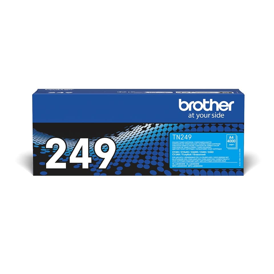 Brother TN-249 Original Super High Yield Toner Cartridge - Cyan - Image 1