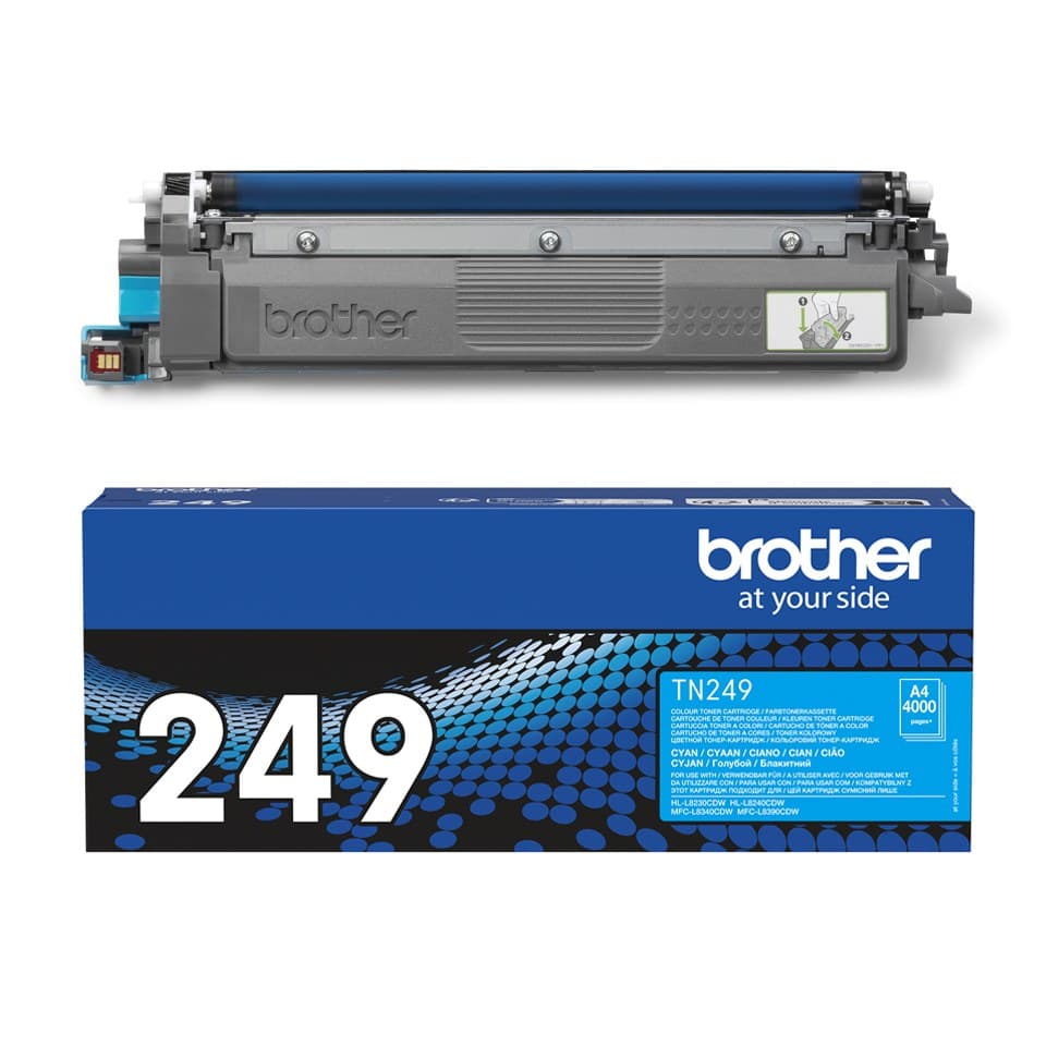 Brother TN-249 Original Super High Yield Toner Cartridge - Cyan - Image 2