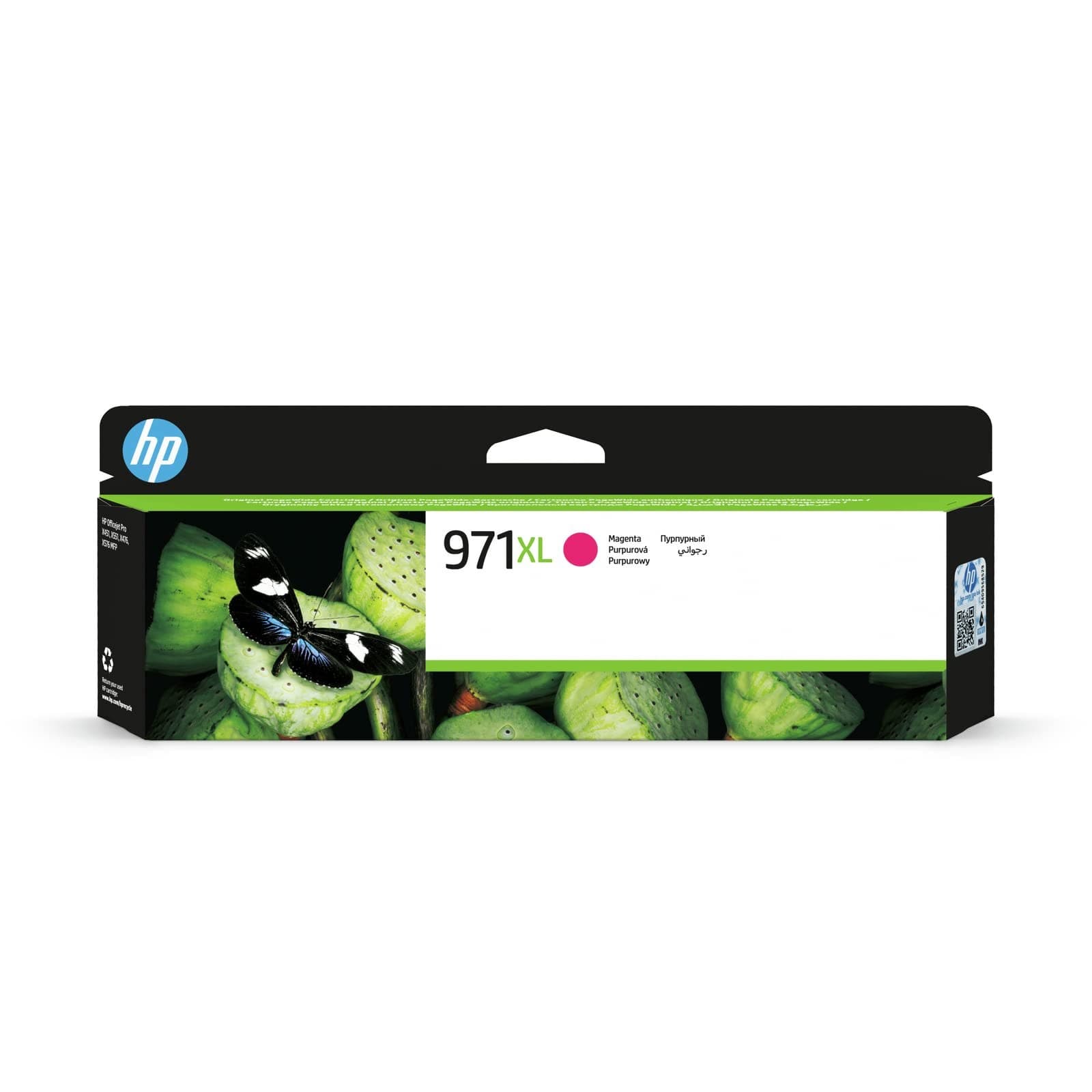 HP 971XL Magenta Original Ink Cartridge - High Yield