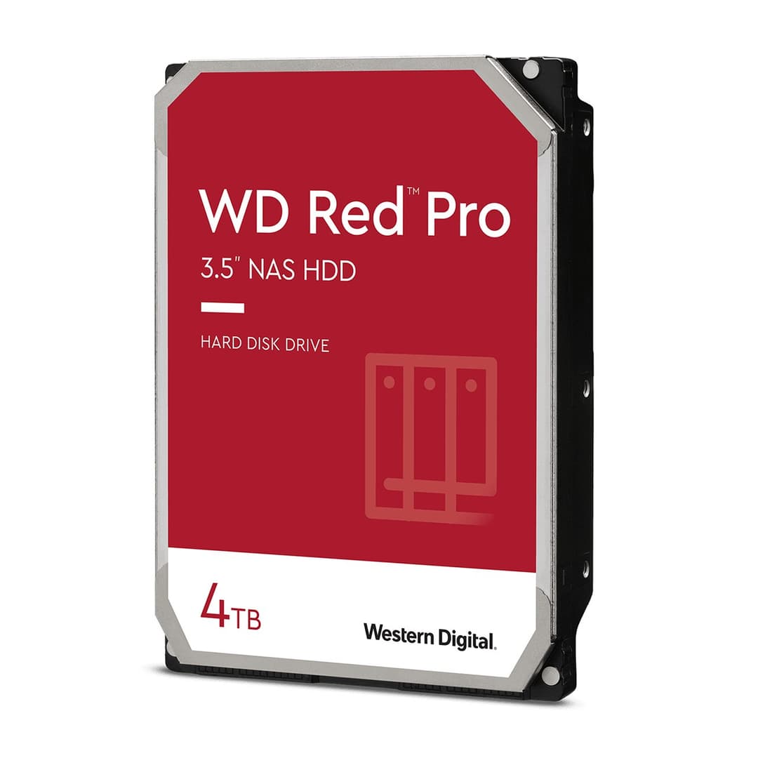 Western Digital Red Pro 3.5" 4 TB Serial ATA 7200 RPM NAS Hard Drive - Image 1