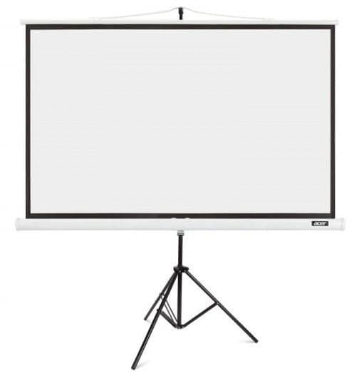 Acer T87-S01MW Tripod Projection Screen 87" 4:3 174 x 130 cm White (MC.JBG11.00F) - Image 1