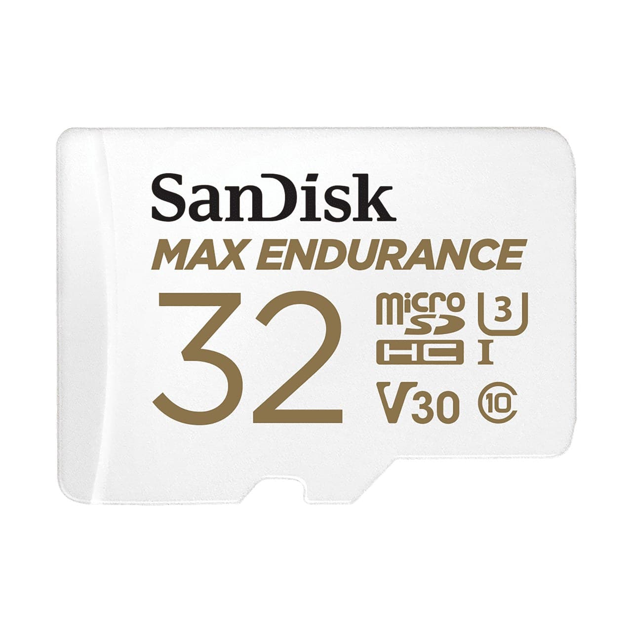 SanDisk Max Endurance 32 GB MicroSDHC UHS-I Class 10 U3 V30 Memory Card with SD Adapter
