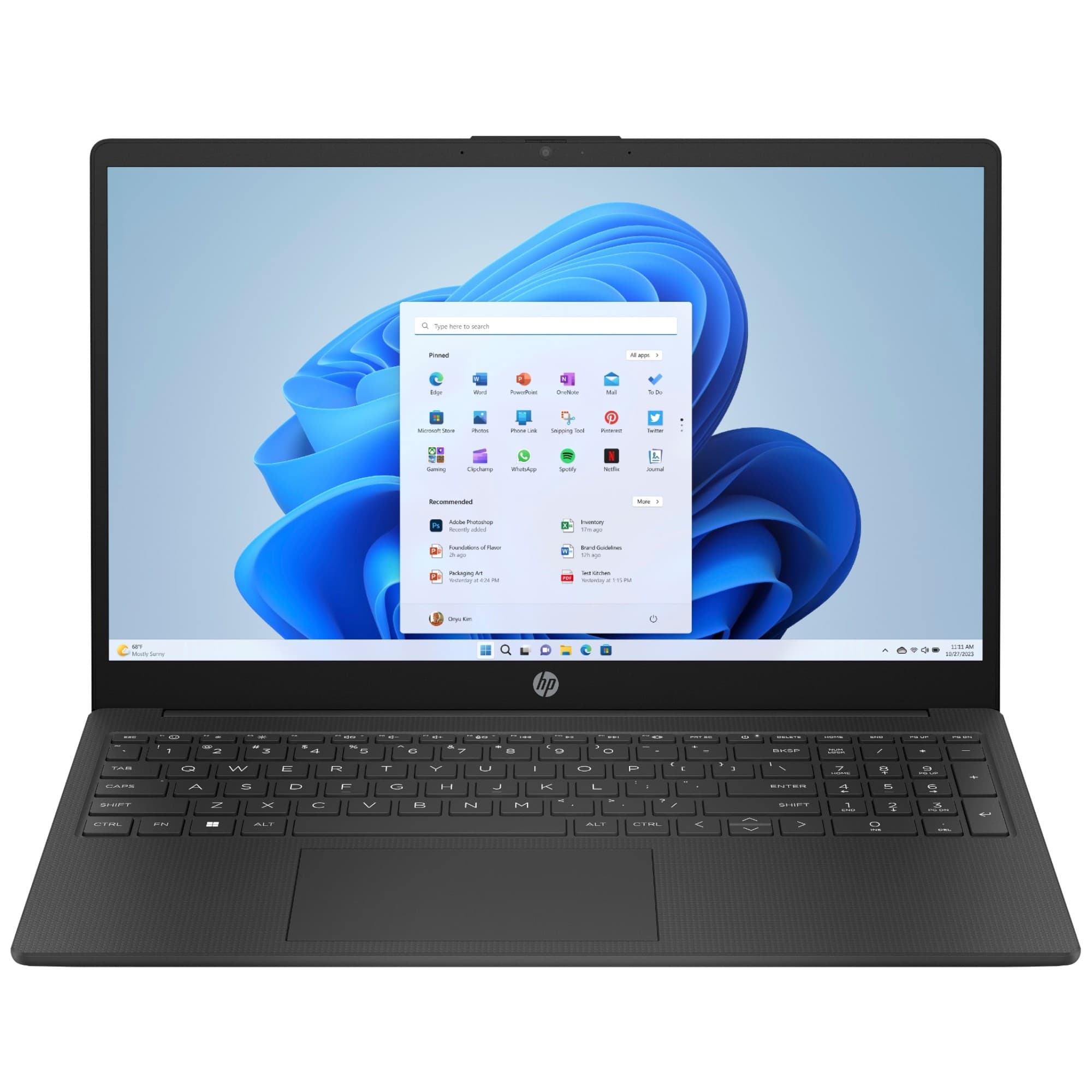 HP 15-fd0064na Intel® Core i5-1334U 8GB RAM 256GB SSD 15.6" Full HD Windows 11 Home Laptop