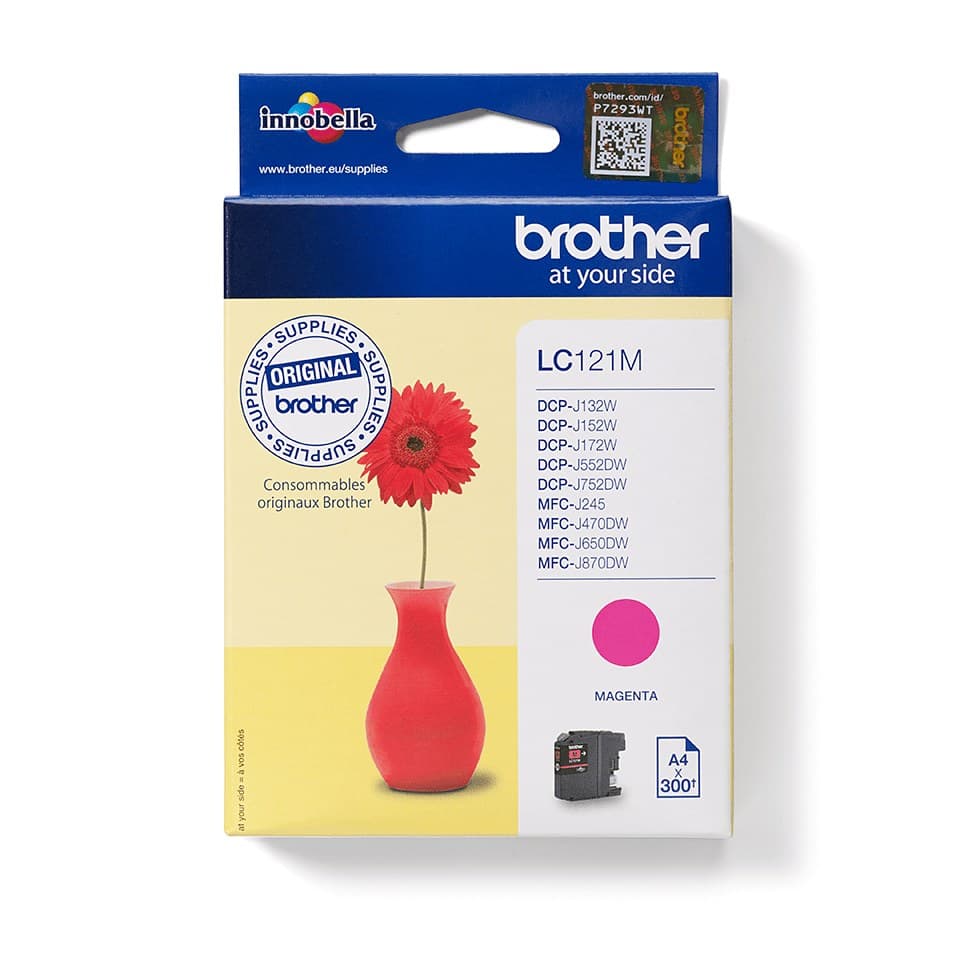 Brother LC121M ink cartridge 1 pc(s) Original Magenta - Image 1