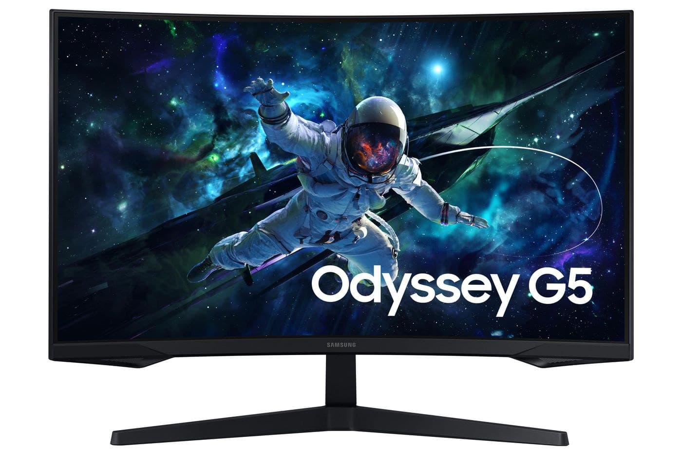 Samsung Odyssey G55C 32-inch QHD Gaming Monitor (S32CG554EU) - Black