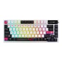 ASUS ROG Azoth X 75% Form Factor OLED RGB Wireless Gaming Keyboard - ROG NX Snow V2 Mechanical Switches, Tri-Mode (Bluetooth / 2.4GHz / USB-C) - White thumbnail 1