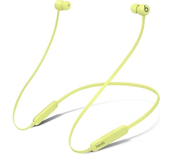 BEATS Flex Wireless Bluetooth Earphones - Citrus Yellow - Image 1
