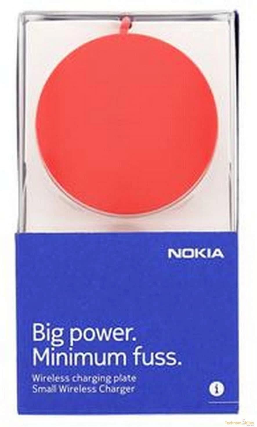 Nokia DT-601 Lumia 930/1520/925/820 Qi Wireless Charging Plate Red - Image 1