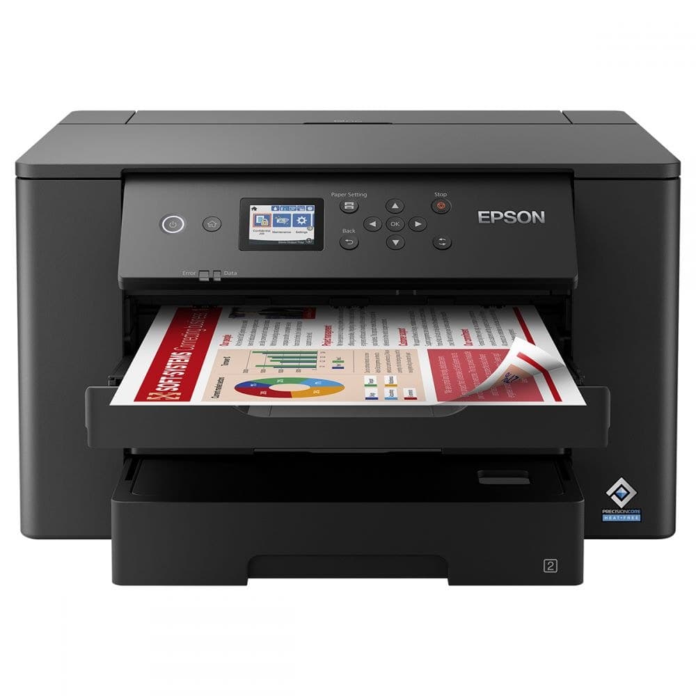 Epson WorkForce WF-7310DTW A3+ Colour Inkjet Printer - Wireless, Double-Sided Printing, Dual Paper Trays