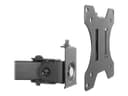 Neomounts FPMA-D550DBLACK Full Motion Dual Monitor Desk Mount 10-32" - Black thumbnail 5