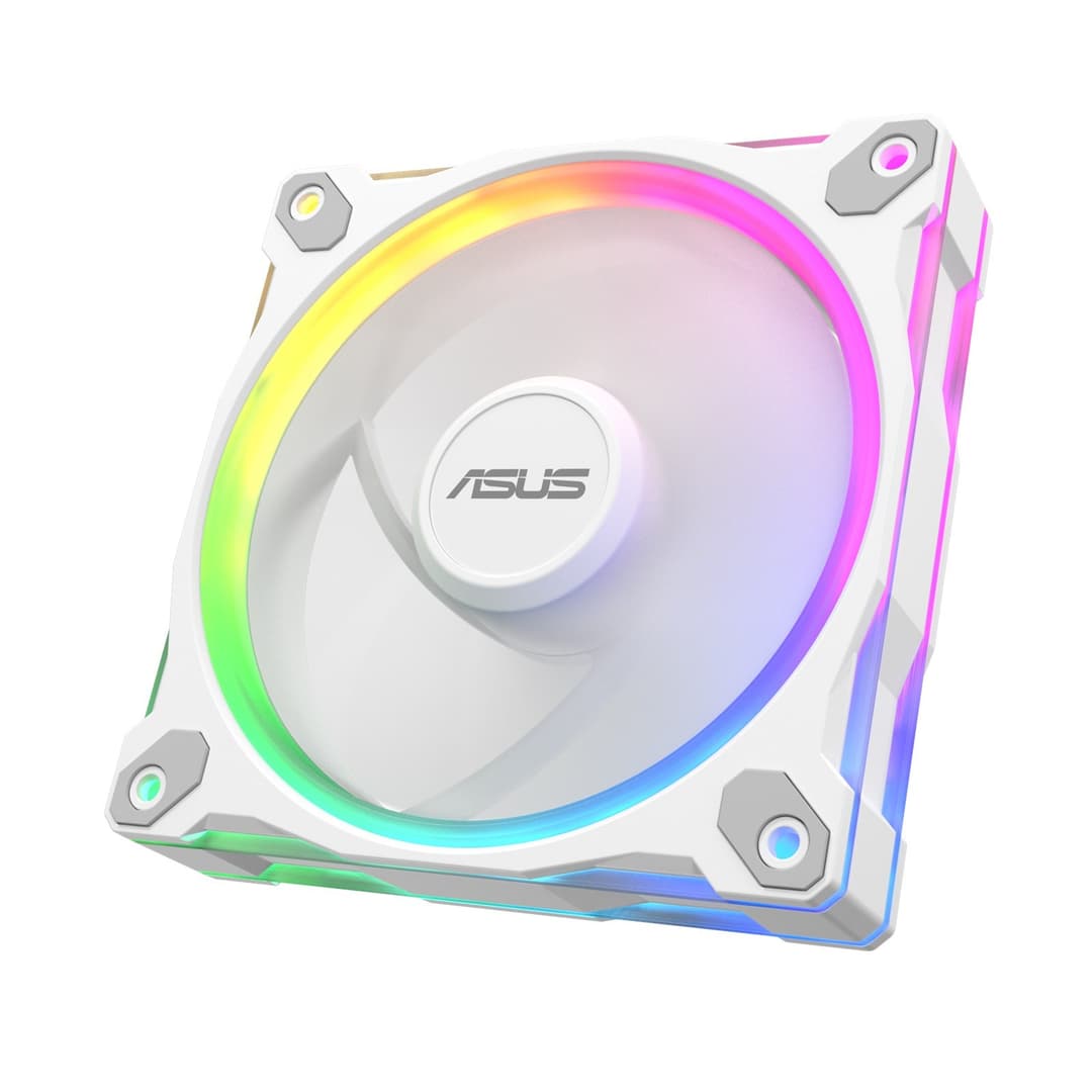 ASUS Prime MR120 ARGB 120mm PC Fan - White - Image 5