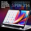 Acer Chromebook Spin 314 Intel Core i3-N305 8GB 128GB Silver thumbnail 2