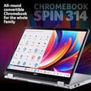 Acer Chromebook Spin 314 Intel Core i3-N305 8GB 128GB Silver thumbnail 10