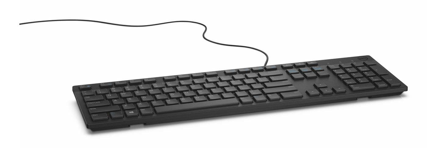 Dell KB216 Wired USB Keyboard - French AZERTY Layout, Black