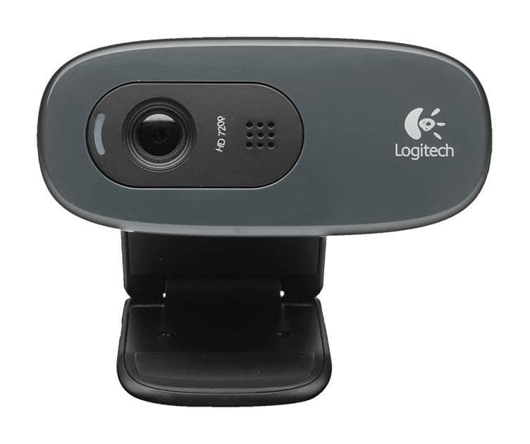Logitech C270 HD 720p Webcam Black