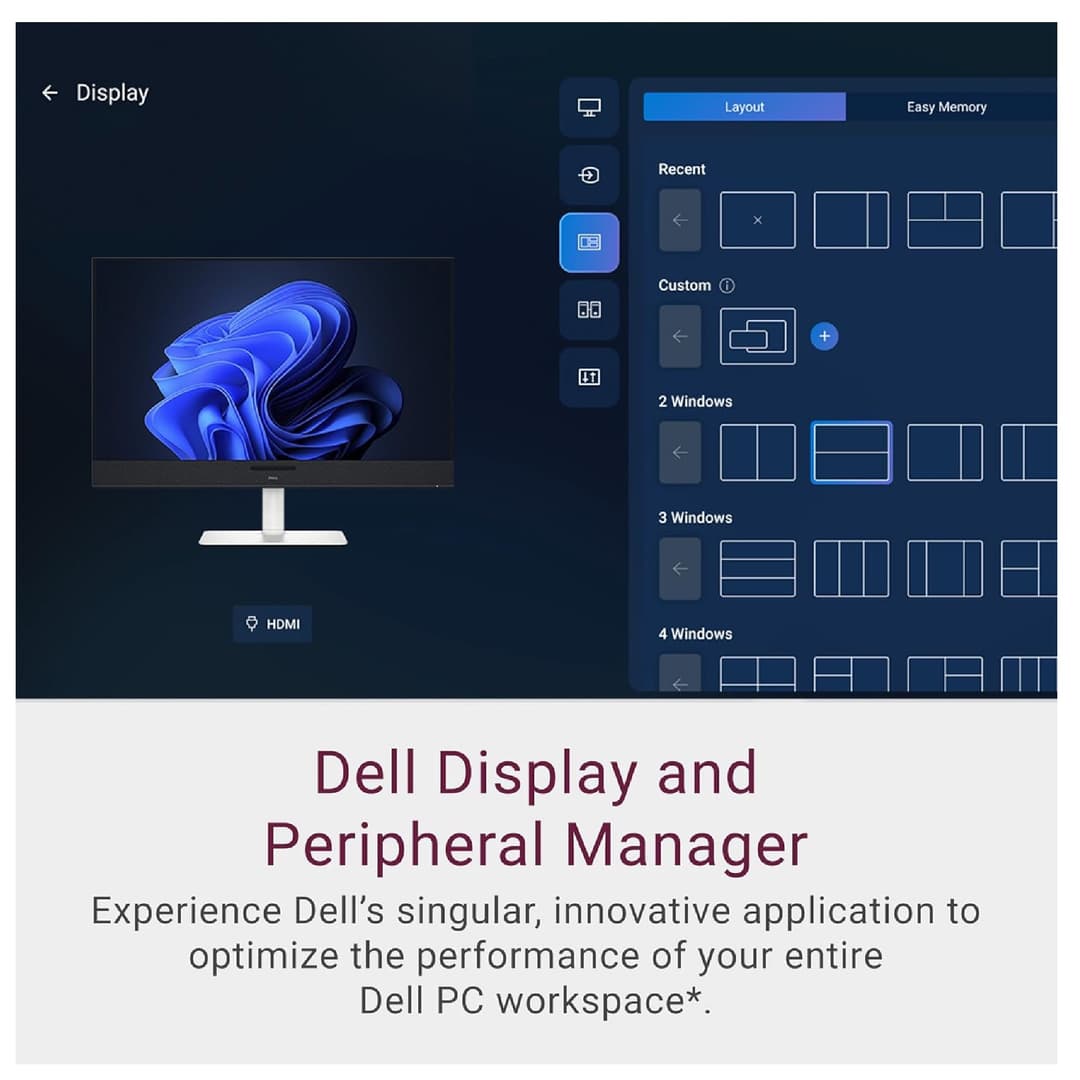 Dell Plus S3225QC 32" QD-OLED 4K UHD 120Hz FreeSync Premium Pro Height Adjustable Monitor - Image 9