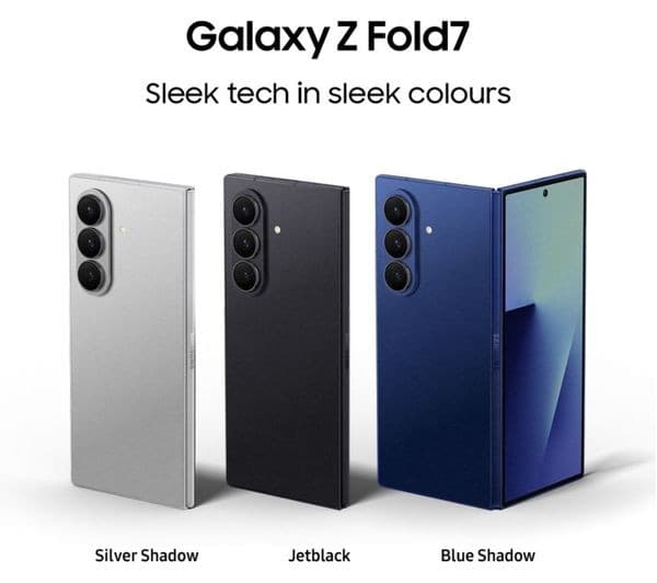 SAMSUNG Galaxy Z Fold7 - 512 GB, Blue Shadow - Image 3