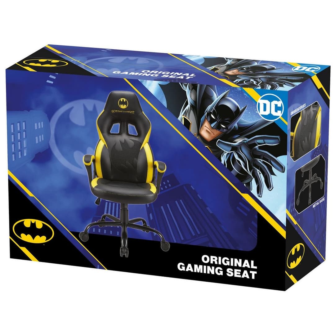 Subsonic Batman Original Gaming Chair - Black and Yellow - Image 8