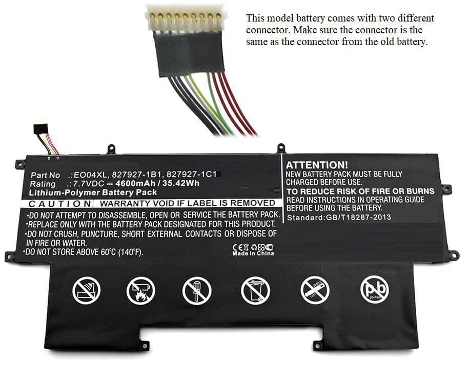 Laptop Battery for HP 35Wh
