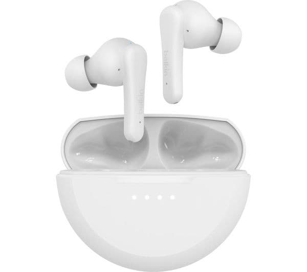 Belkin SoundForm Rhythm True Wireless Earbuds - White - Image 1