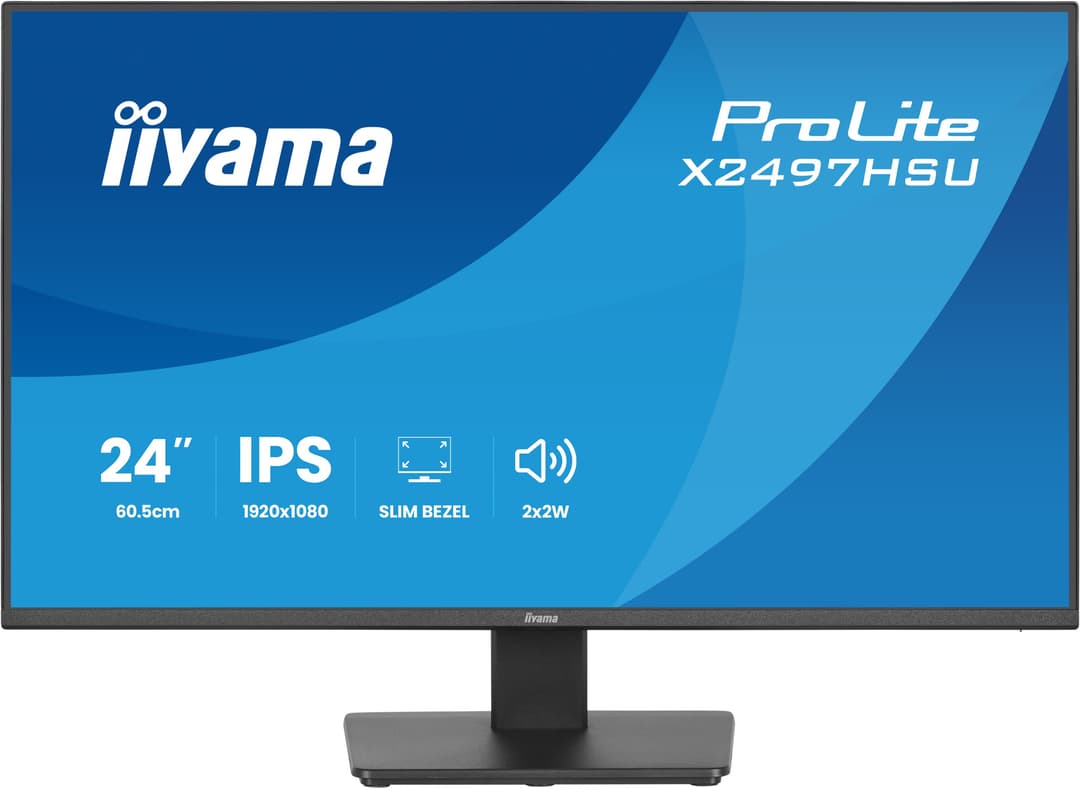 iiyama ProLite X2497HSU-B1 computer monitor 60.5 cm (23.8") 1920 x 1080 pixels Full HD LED Black - Image 2